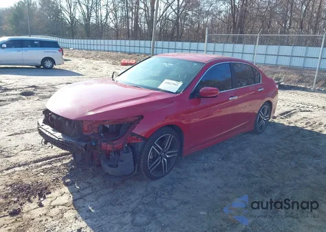 2017 Honda Accord Sport из США, поврежденный, VIN 1HGCR2F50HA047893